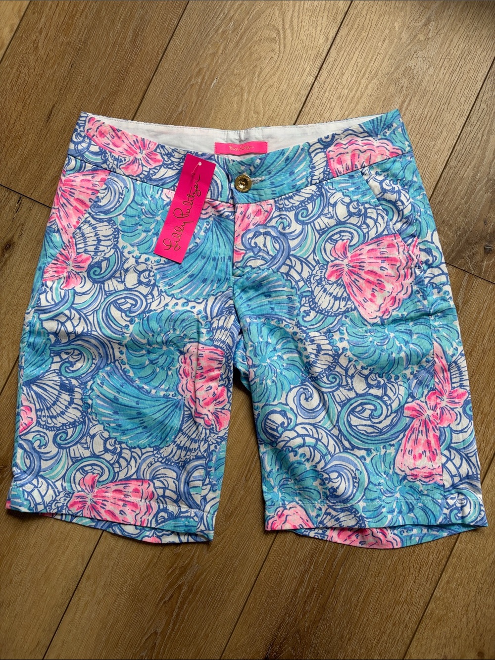 Lilly Pulitzer Women's Chipper Shorts Size 2 Blue Haven NWT